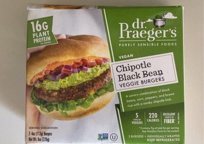 CHIPOTLE BLACK BEAN VEGGIE BURGERS, CHIPOTLE BLACK BEAN