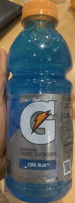 Gatorade Thirst Quencher Cool Blue Sports Drink 20 Fluid Ounce Plastic Bottle