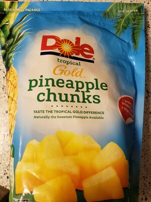 Dole Packaged Foods, LLC TROPICAL PINEAPPLE CHUNKS
