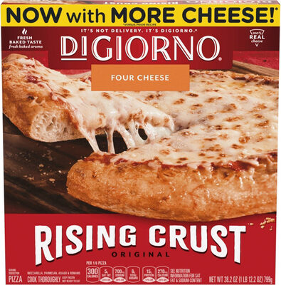 DIGIORNO, RISING CRUST PIZZA, FOUR CHEESE