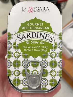 GOURMET MEDITERRANEAN SARDINES IN OLIVE OIL
