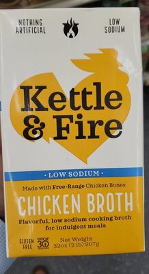 CHICKEN LOW SODIUM BROTH, CHICKEN