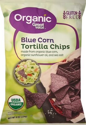 BLUE CORN TORTILLA CHIPS, BLUE CORN
