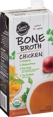 CHICKEN ORGANIC BONE BROTH, CHICKEN