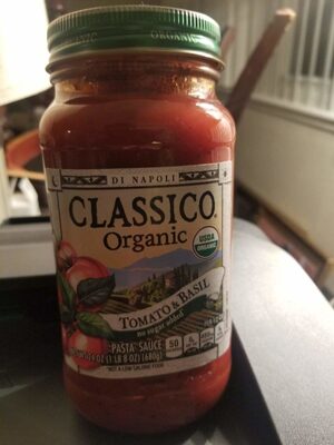TOMATO & BASIL PASTA SAUCE, TOMATO & BASIL