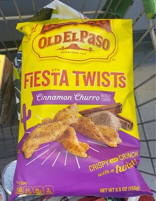 CINNAMON CHURRO FIESTA TWISTS, CINNAMON; CHURRO