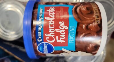 CHOCOLATE FUDGE FLAVORED FROSTING, CHOCOLATE FUDGE
