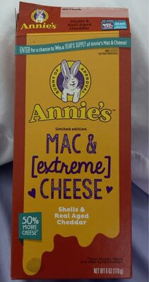 Annie's limited edition Mac & [extreme] cheese