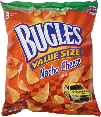 Bugles Nacho Cheese Crispy Corn Snacks Value Size