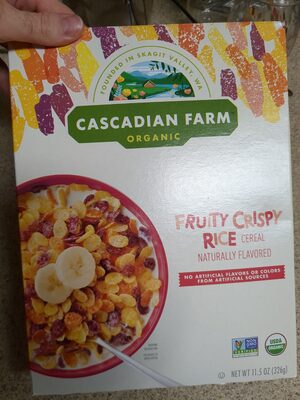 FRUITY CRISPY RICE FLAVORED CEREAL, FRUITY CRISPY RICE