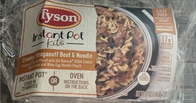 CREAMY STROGANOFF BEEF & NOODLE MEAL KITS, CREAMY STROGANOFF