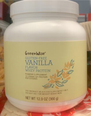 Gluten-Free Vanilla Whey Protein