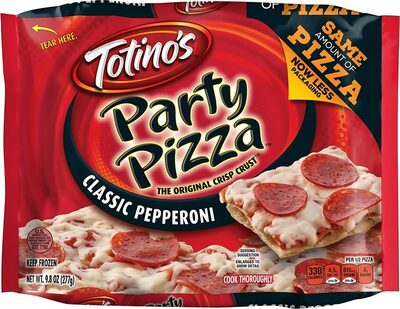 Totino's Frozen Classic Pepperoni Party Pizza