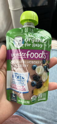 Banana Blueberry Blackberry Oatmeal