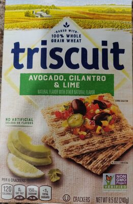 AVOCADO, CILANTRO & LIME FLAVOR CRACKERS, AVOCADO, CILANTRO & LIME