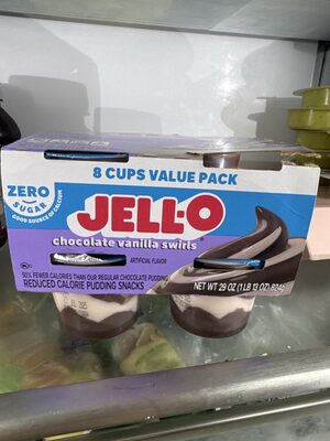 Kraft Heinz Foods Company REDUCED CALORIE PUDDING SNACKS , CHOCOLATE VANILLA SWIRLS