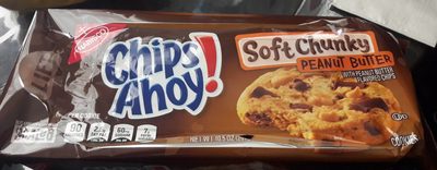 CHIPS AHOY! COOKIES PEANUT BUTTER 1X10.5 OZ