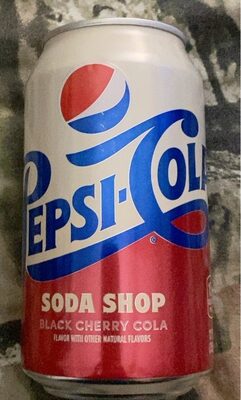 BLACK CHERRY SODA SHOP COLA, BLACK CHERRY
