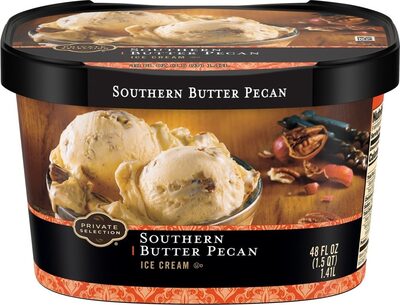 PRIVATE SELECTION, ICE CREAM, SOUTHERN BUTTER PECAN