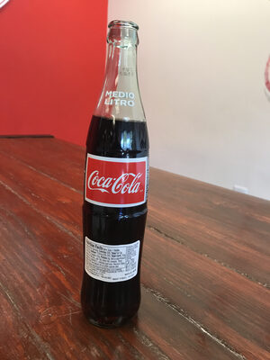 Coca-Cola Mexico Glass Bottle, 500 mL