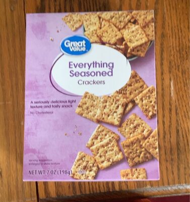 Wal-Mart Stores, Inc. EVERYTHING SEASONED CRACKERS, EVERYTHING SEASONED