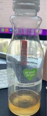 DEEP CLEANSE LEMON CAYENNE MAPLE SYRUP FILTERED WATER LOVE, DEEP CLEANSE LEMON CAYENNE, MAPLE SYRUP