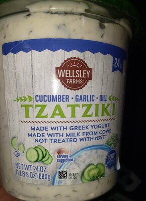 CUCUMBER, GARLIC, DILL TZATZIKI, CUCUMBER, GARLIC, DILL
