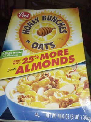 CEREAL WITH ALMONDS, ALMONDS