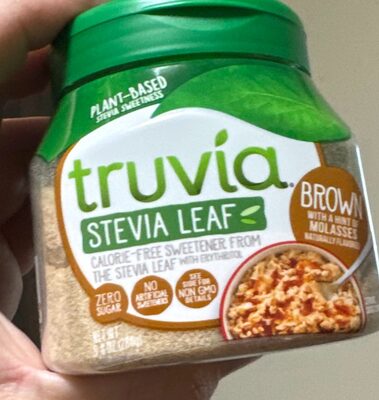 CALORIE-FREE FROM THE STEVIA LEAF WITH ERYTHRITOL SWEETENER