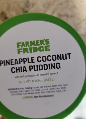 Farmer's Fridge Pineapple Coconut Chia Pudding