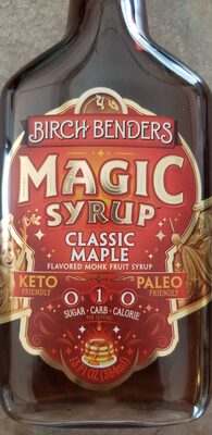 CLASSIC MAPLE SWEETENED PANCAKE MONK FRUIT SYRUP, CLASSIC MAPLE