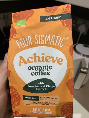 MUSHROOM DARK ROAST GROUND COFFEE WITH LION'S MANE, MUSHROOM