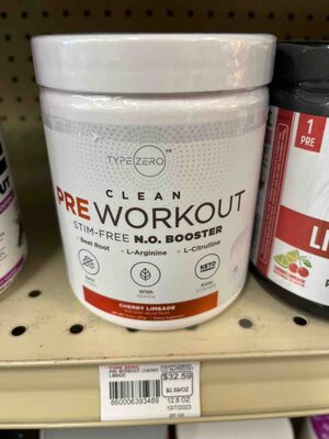 Clean Pre Workout