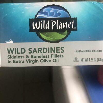 WILD SARDINES FILLETS IN EXTRA VIRGIN OLIVE OIL