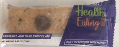 Natural Peanut Butter Protein Bar Blueberry and Dark Chocolate