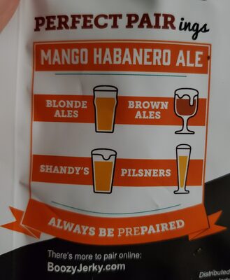 MANGO HABANERO ALE BEEF JERKY, MANGO HABANERO ALE