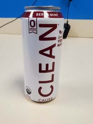 BERRY MINT SPARKLING YERBA MATE, BERRY MINT