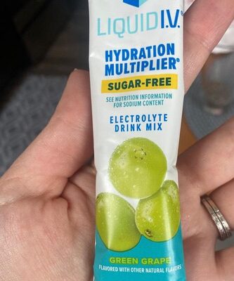 GREEN GRAPE HYDRATION MULTIPLIER SUGAR-FREE ELECTROLYTE DRINK MIX, GREEN GRAPE