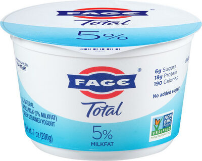 5% MILKFAT GREEK STRAINED YOGURT