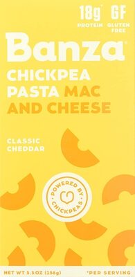 CHICKPEA PASTA MAC AND CHEESE