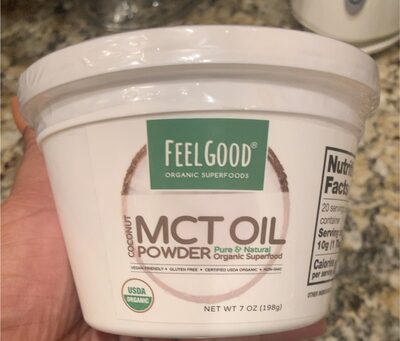 COCONUT MCT OIL ORGANIC SUPERFOODS POWDER