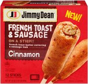 CINNAMON FRENCH TOAST & SAUSAGE STICKS, CINNAMON
