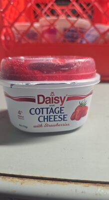 COTTAGE CHEESE WITH STRAWBERRIES, STRAWBERRIES