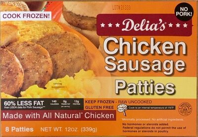 Chicken Sausage Patties