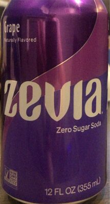 GRAPE ZERO SUGAR SODA, GRAPE
