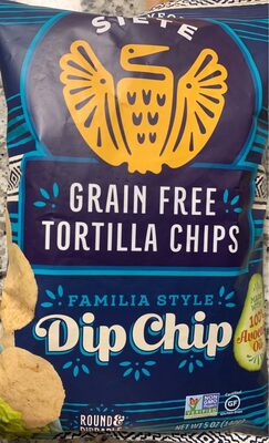 DIP CHIP GRAIN FREE TORTILLA CHIPS, DIP CHIP