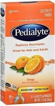 ELECTROLYTE POWDER, ORANGE