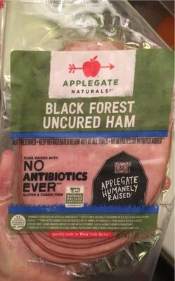 BLACK FOREST UNCURED HAM, BLACK FOREST