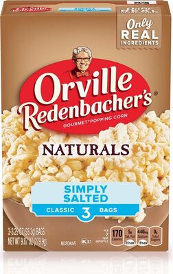 ORVILLE REDENBACHERS Simply Salted Popcorn