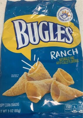 Bugles Ranch Crispy Corn Snacks